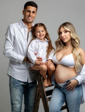 Joao and Daniela are the parents of daughter Alicia. They are soon going to welcome their second child